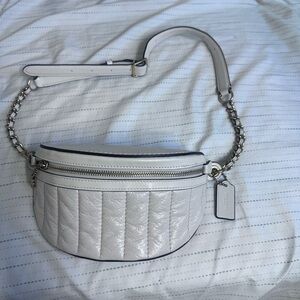 Coach Black and White Mini Bag